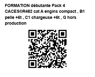 Formation pack 4 CACES®R482 AB1C1G